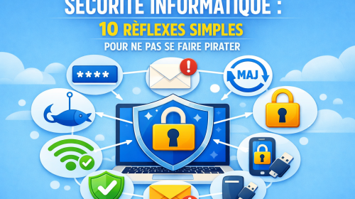 SÉCURITÉ INFORMATIQUE : 10 RÉFLEXES SIMPLES POUR NE PAS SE FAIRE PIRATER